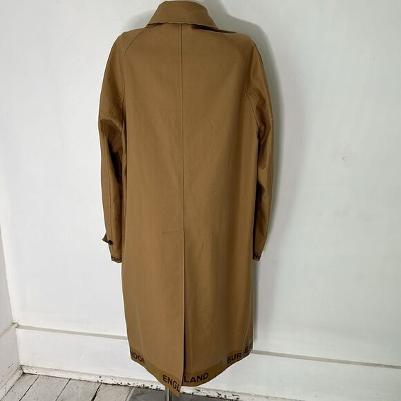 Burberry London Logo Tape Cotton Car Coat - Picture 6 of 16